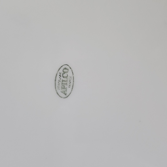 Elegant Apilco Porcelain France Grape & Fruit Strainer Bowl and Plate. Set of 2 - Picture 5 of 6